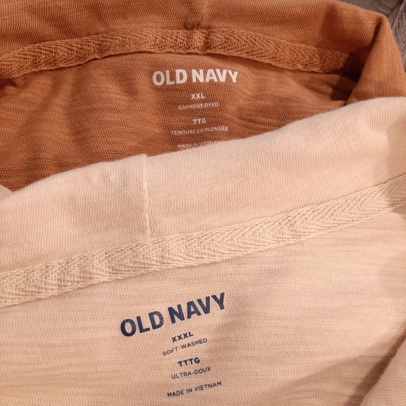 OLD NAVY Bundle Of 4 Hoodies Soft Wash Garment Dyed Lightweight Heathered Cotton - Picture 11 of 12